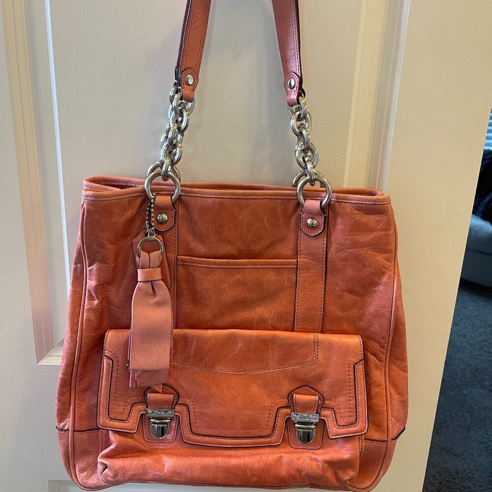 Coach bucket bag